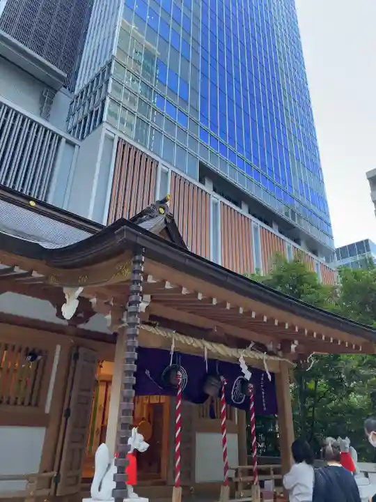 福徳神社(芽吹稲荷)の本殿・本堂