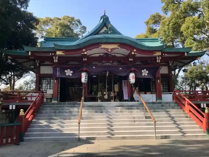多摩川浅間神社の本殿・本堂