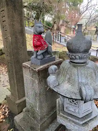 名島神社の狛犬