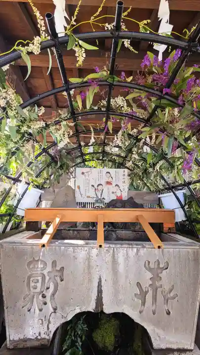 鳩ヶ谷氷川神社の手水舎