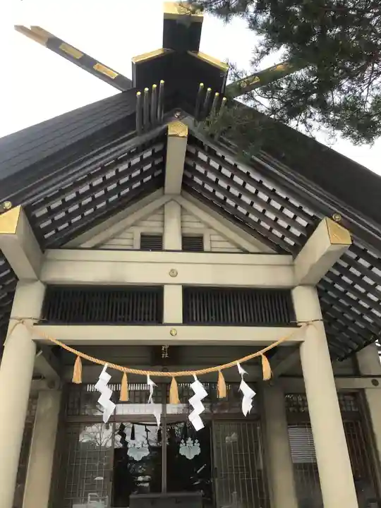 江別神社の本殿・本堂