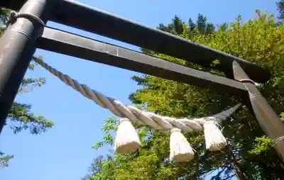 栗沢神社の鳥居