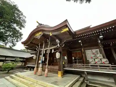 大麻比古神社の本殿・本堂