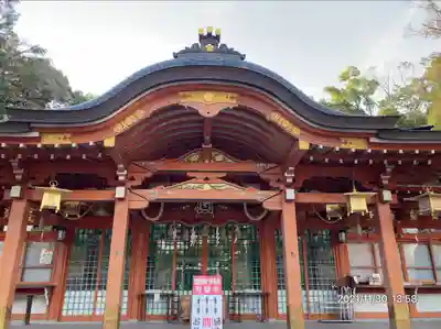 長岡天満宮の本殿・本堂