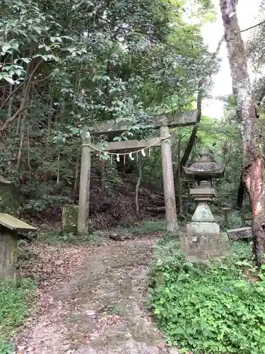 玉野御嶽神社の鳥居