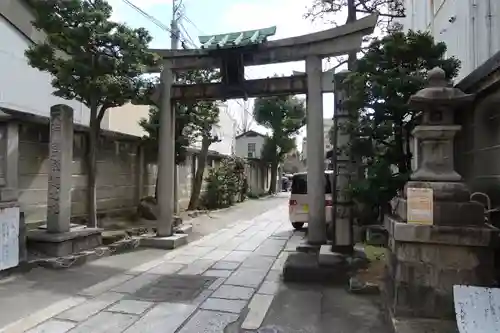 菅大臣神社の鳥居