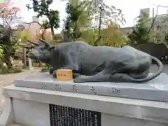 布多天神社の狛犬