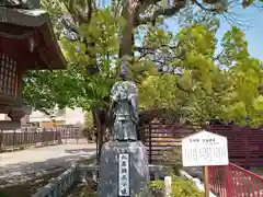 阿部野神社の像