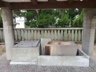 九所御霊天神社の手水舎