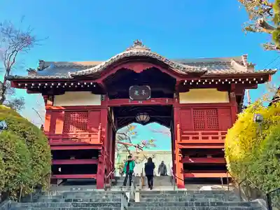 護国寺の山門・神門