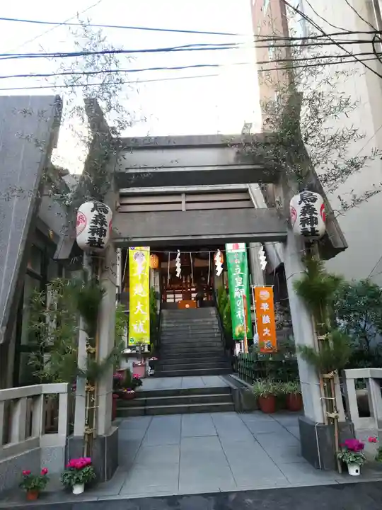 烏森神社の鳥居