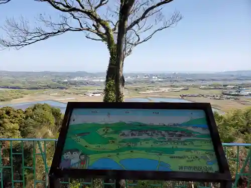 神出神社の景色