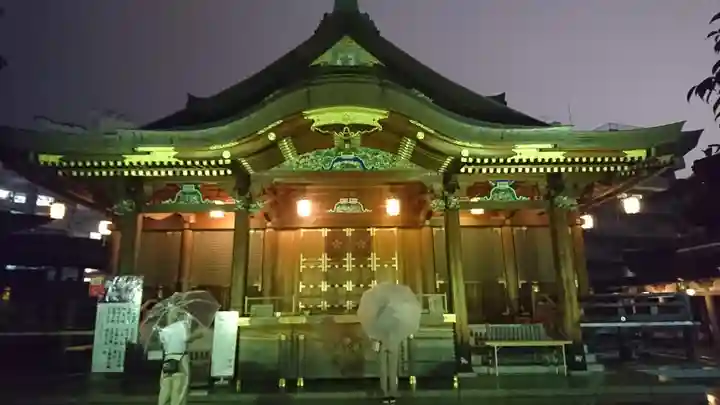 湯島天満宮の本殿・本堂