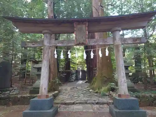 萩日吉神社の鳥居