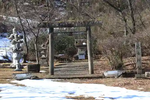 采女神社の鳥居