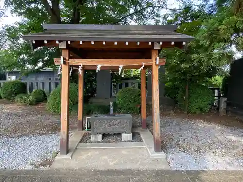 宮戸神社の手水