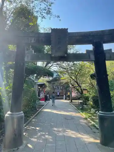 江島神社の鳥居