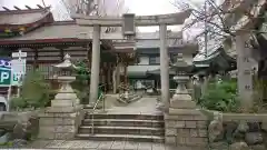 白龍神社の鳥居