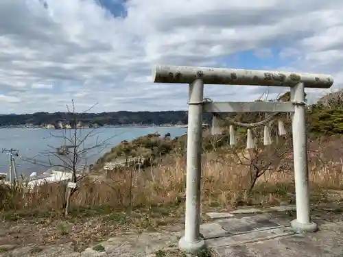 鳴海神社の鳥居