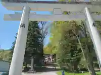 諏訪大社上社前宮の鳥居