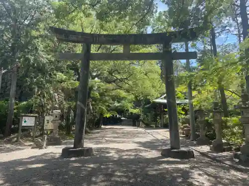 六所神社の鳥居