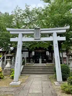 吒枳尼天(法伝寺)の鳥居