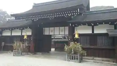 賀茂御祖神社(下鴨神社)の山門・神門