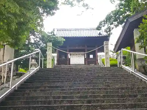 阿智神社の山門