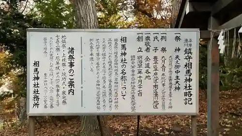 相馬神社の歴史