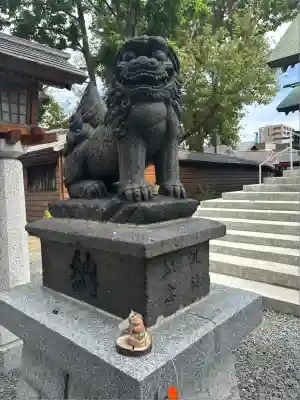 札幌諏訪神社の狛犬