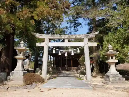 石戸神社の鳥居