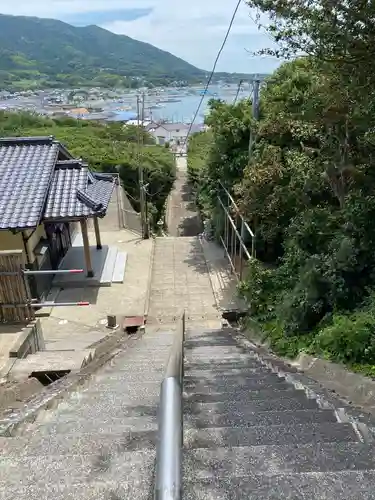 織幡神社の景色