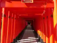 東京羽田 穴守稲荷神社の鳥居