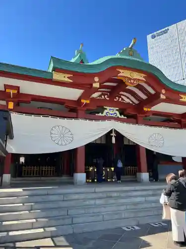 日枝神社の本殿・本堂