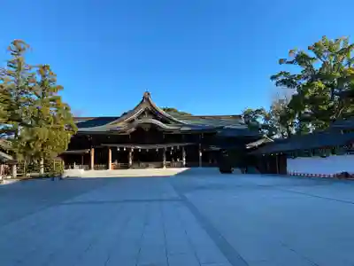 寒川神社の本殿・本堂