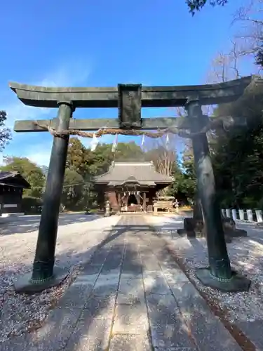 佐野赤城神社の鳥居
