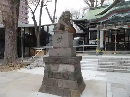 亀有香取神社の狛犬