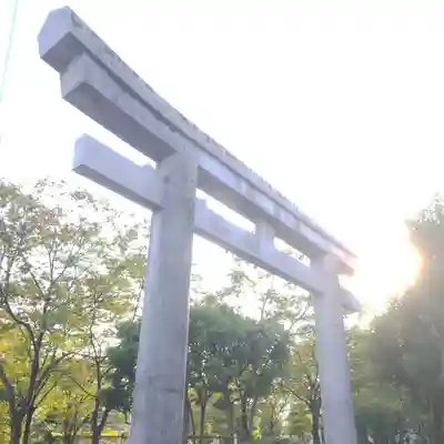 摂社若宮牛嶋神社の鳥居