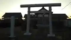 熊野諏訪神社の鳥居