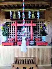 鏡山稲荷神社の本殿