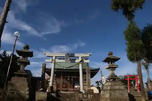 熊野福藏神社の鳥居