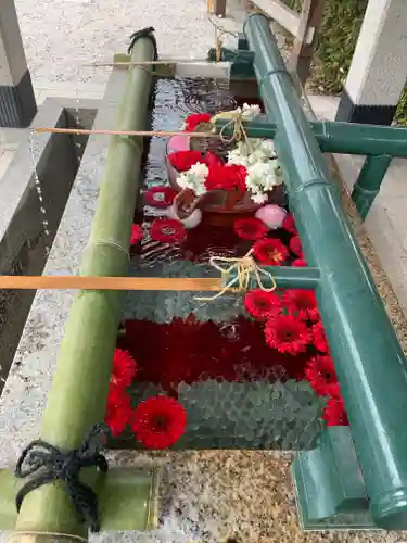 伊和志津神社の手水舎