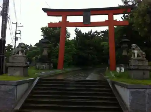 稲毛浅間神社の鳥居