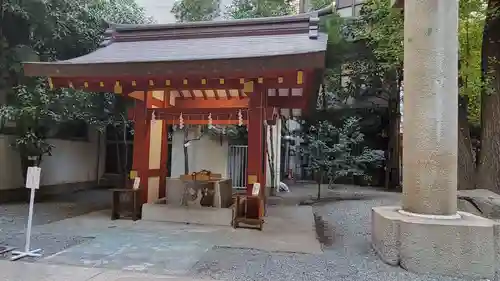 日本橋日枝神社の手水舎