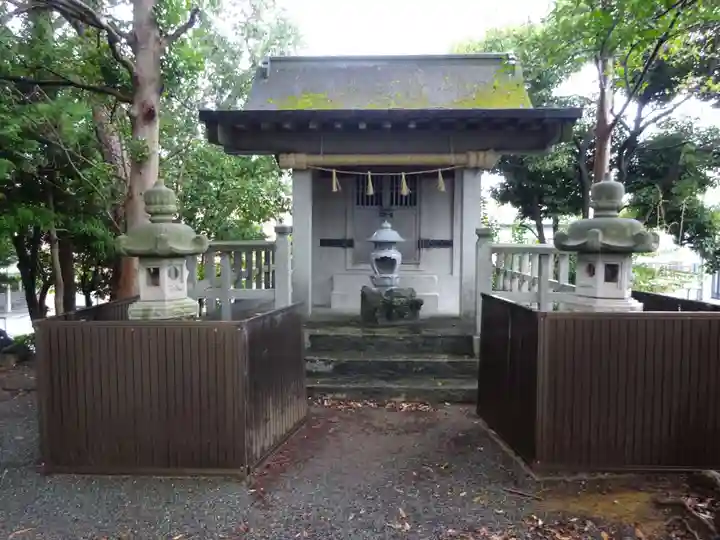 長霊神社の本殿・本堂
