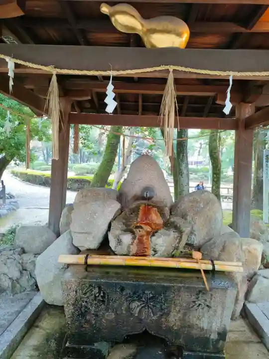 豊國神社の手水舎