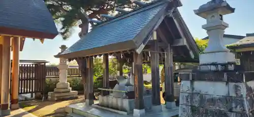 西根神社の手水舎