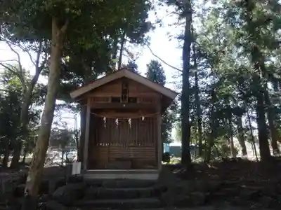 諏訪明神の本殿・本堂