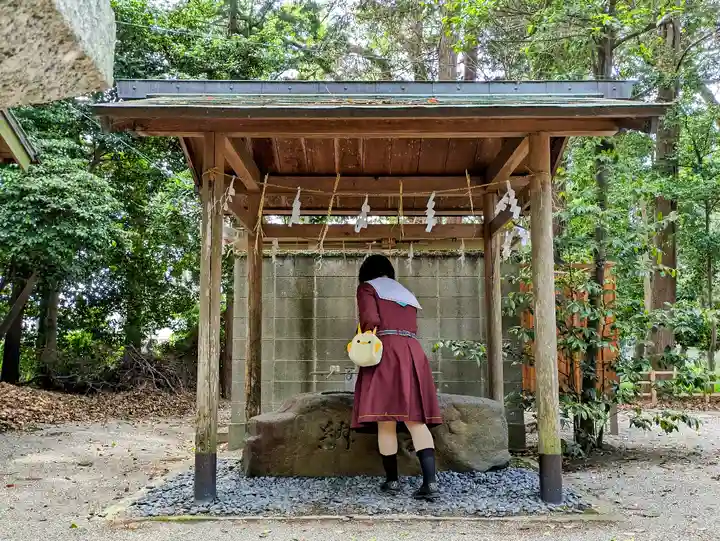 加世智神社の手水舎