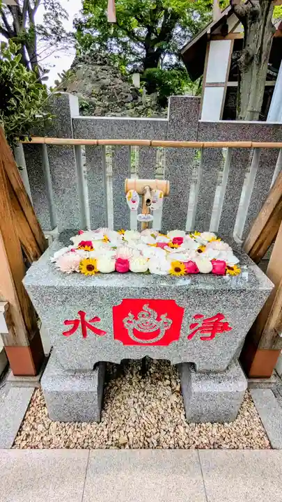 久助稲荷神社の手水舎